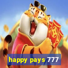 happy pays 777